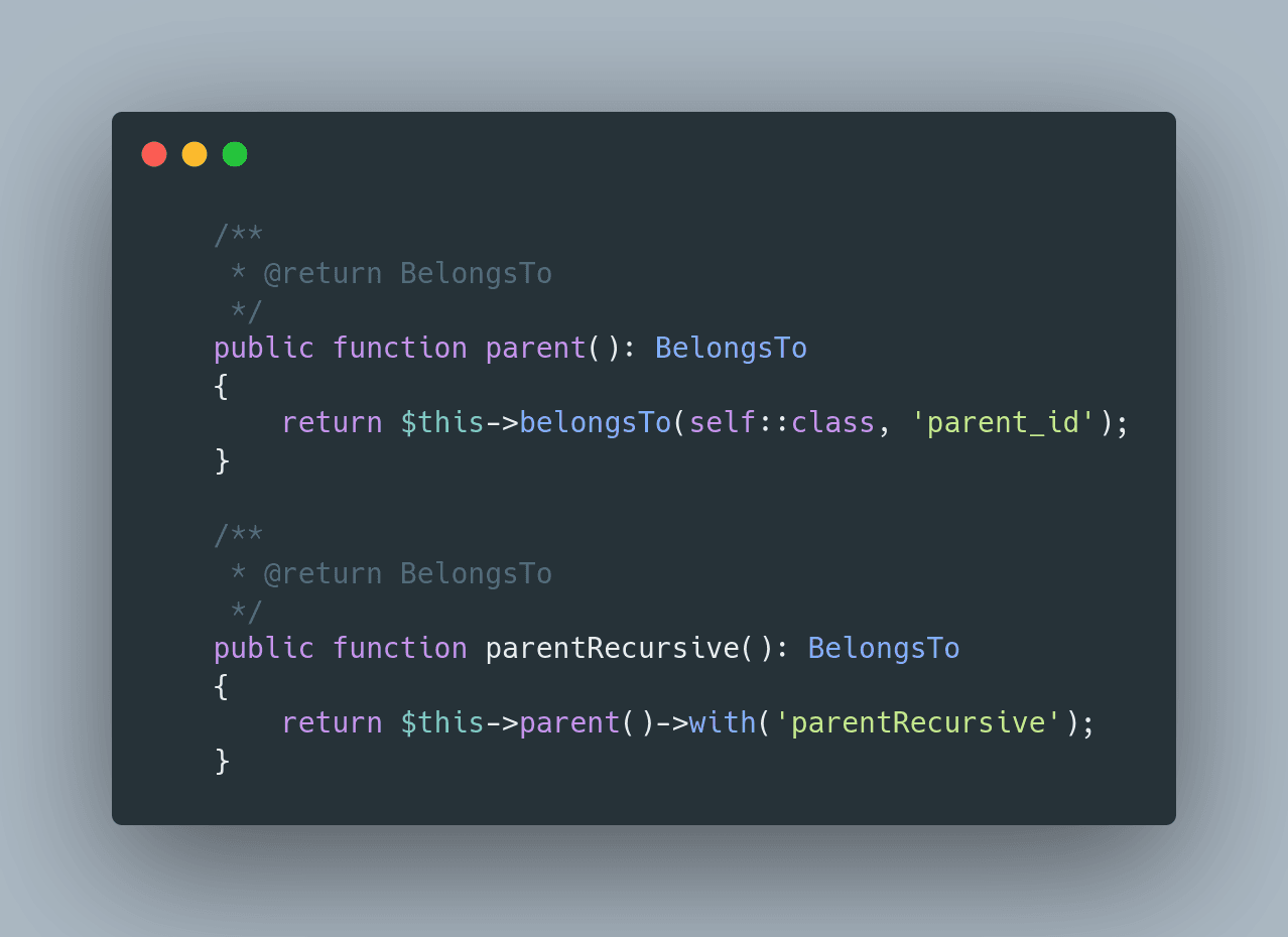Building a Self-Referencing Model in Laravel: A Step-by-Step Guide